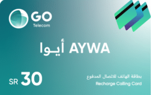 بطاقة شحن ايوا 30 ريال